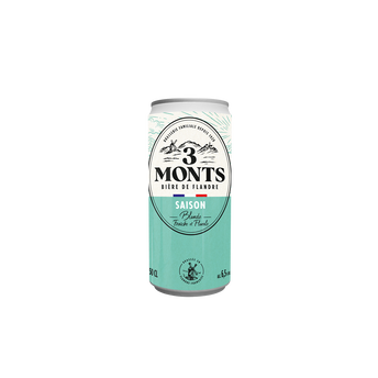 Image de Bière saison 3 MONTS, Canette