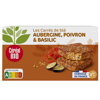 Image de Galette Aubergine Poivron Basilic CEREAL BIO - x2