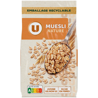 Image de U
Céréales Muesli nature