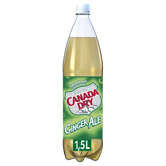 Image de Soda Ginger Ale saveur gingembre CANADA DRY - la bouteille de