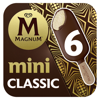 Image de Glace en bâtonnet mini classique MAGNUM X6 SOIT