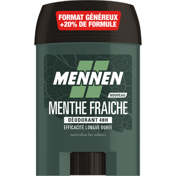Image de Déodorant Homme naturel menthe MENNEN stick