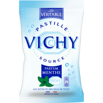 Image de Bonbons Pastilles Vichy à la menthe VICHY - Sachet de