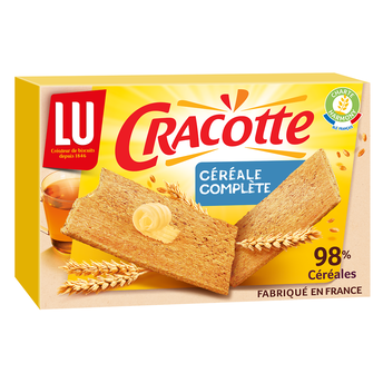 Image de Biscottes aux céréales complètes CRACOTTE - Paquet de