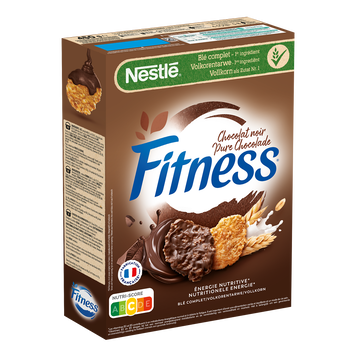 Nestlé Céréales Chocolat Noir Fitness Paquet 375g