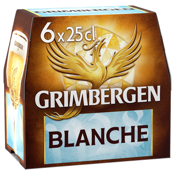 Image de Bière blanche GRIMBERGEN, 6° - Bouteilles