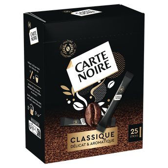 Image de Café soluble CARTE NOIRE CLASSIQUE Délicat & Aromatique