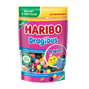 Image de Confiserie dragéifiée dragibus HARIBO doypack