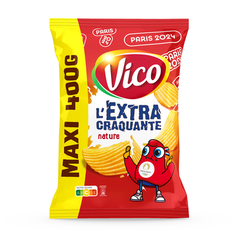 Image de Chips extra craquantes nature salées maxi format VICO