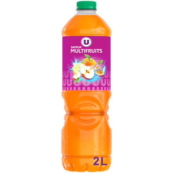 Image de U
Boisson aux jus de fruits plate saveur multifruits PET