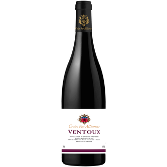Image de U
Vin Rouge Ventoux AOC rouge CROIX DES ALLIANCES, bouteille