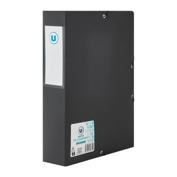 Image de U
Boite classement 24x32cm dos 60mm polypro noir