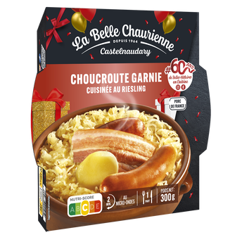 Image de Choucroute cuisinée au riesling LA BELLE CHAURIENNE, Boîte