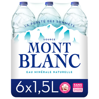 Image de Eau minérale naturelle MONT BLANC