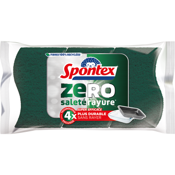 Image de Eponges végétales grattantes zéro surfaces encrassées SPONTEX