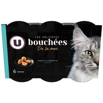 Image de U
Bouchées de la mer pour chat