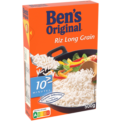 Ben's Original - Riz long grain 10min (500g) commandez en ligne