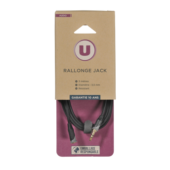 Image de U
Rallonge jack 3,5