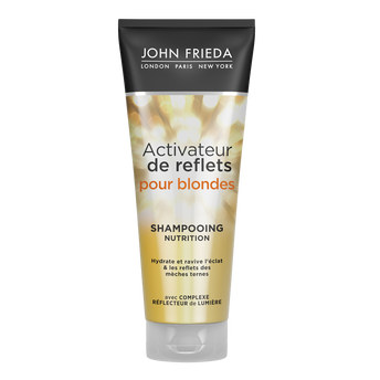 Image de Shampooing nutrition activateur de reflets blonds clairs JOHN FRIEDA,tube de