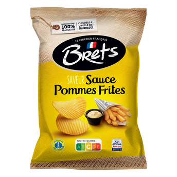Image de Chips arôme pommes frites BRETS