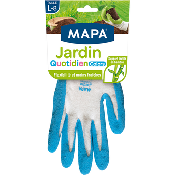Image de Gant jardin quotidien MAPA en fibres de bambou taille