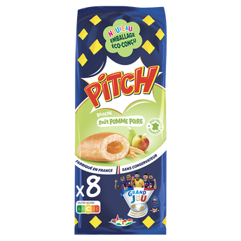 Image de Brioche PITCH goût pomme poire  - x8