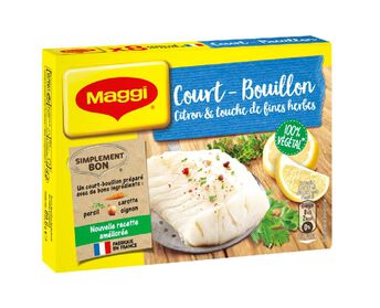 Image de Court bouillon citron fines herbes Maggi tab x8 90g