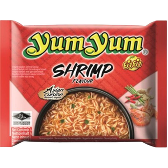 Image de Soupe de nouilles arôme crevettes YUM YUM, sachet de