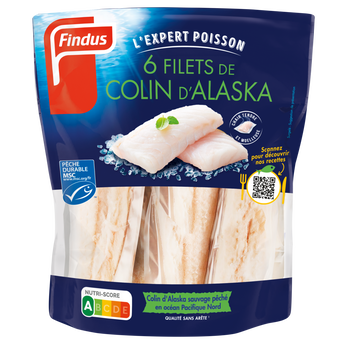 Image de Filet de colin d'Alaska MSC FINDUS, x6