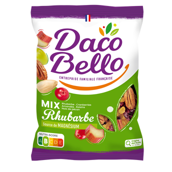 Image de Mélange de Fruits secs et graines "Mix Rhubarbe", DACO BELLO