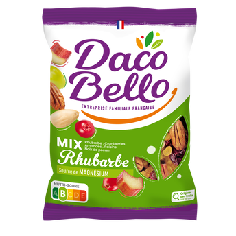 Image de Mélange de Fruits secs et graines "Mix Rhubarbe", DACO BELLO