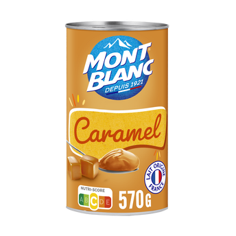 Image de Crème dessert Boîte Caramel MONT BLANC