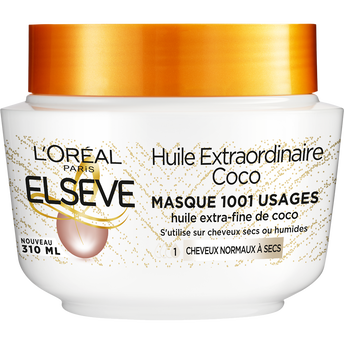 Image de Masque 1001 Usages Huile Etraordinaire Coco ELSEVE