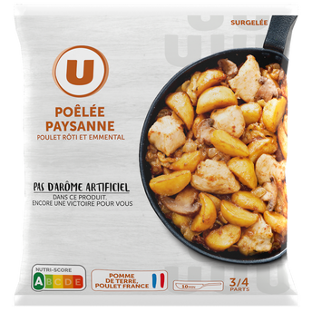 Image de U
Poêlée paysanne poulet rôti pomme de terre