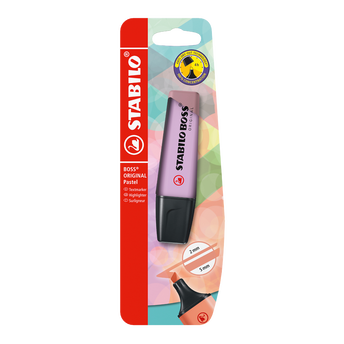 Image de Surligneur STABILO BOSS Pastel, brume de lilas