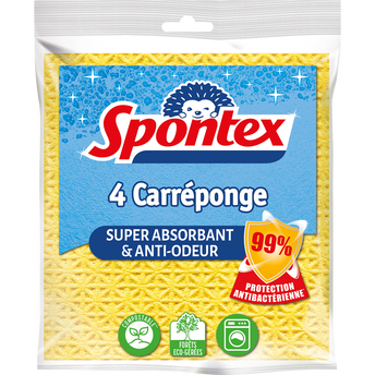 Image de Carréponges anti-bactéries SPONTEX