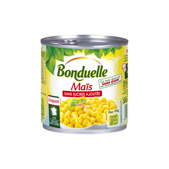 Image de Maïs sans sucres ajoutés doux en grains BONDUELLE - Boîte