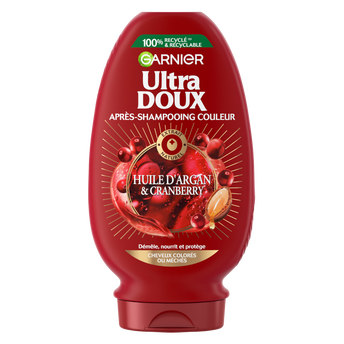 Image de Après-Shampooing Couleur Argan et Cranberry ULTRA DOUX