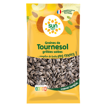 Image de Graines de tournesol grillées et salées, CROQANDISES SUN, sachet