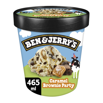 Image de Crème glacée pot caramel brownie BEN & JERRY'S