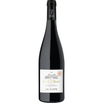 Image de Vin Rouge CVT La Clape AOP rouge Château De Marmorières Le Bois Fleuri