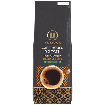 Image de U SAVEURS
Café moulu Brésil