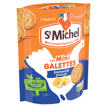 Image de Les mini galettes emmental Français ST MICHEL