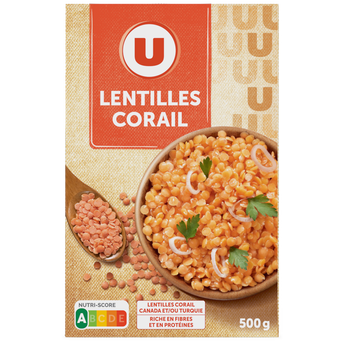 Image de U
Lentilles corail, étui