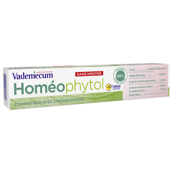 Image de Dentifrice Homéophytol VADEMECUM