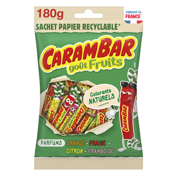 Image de Bonbons Fruits CARAMBAR - Sachet recyclable de