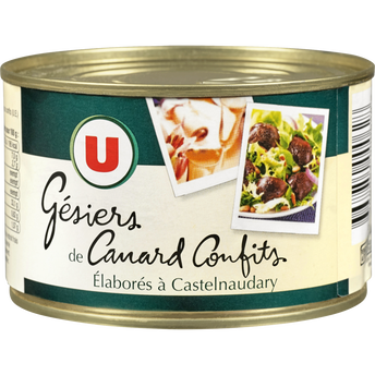 Image de U
Gésiers de canard confits  boîte de
