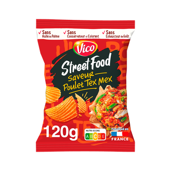 Image de Chips street food poulet tex mex VICO