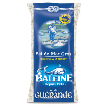 Image de Gros sel gris de Guérande LA BALEINE sachet