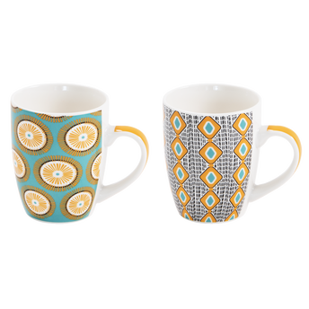 Image de Mug Maya 36cl jaune 2 modèles